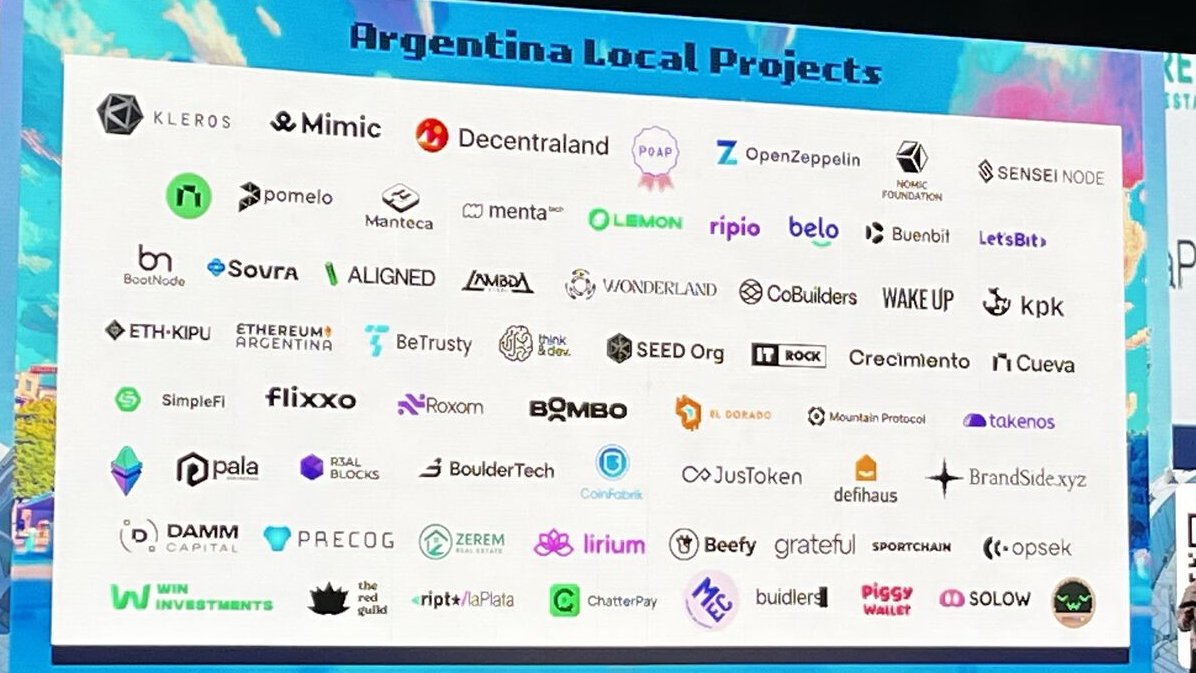 Esta cuenta se va a dedicar a festejar y apoyar a cada una de las empresas que estan aca y a las que faltan, para hacer que Argentina sea una nación cripto lider global.