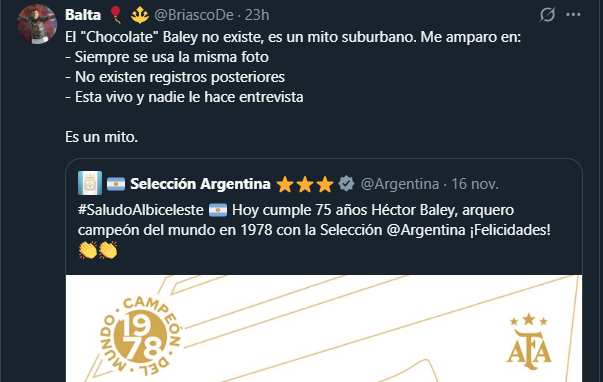 Bitelchus10's tweet image. Esta burrada la va a ver algún monóculo RSSSF y le va a dar un ataque