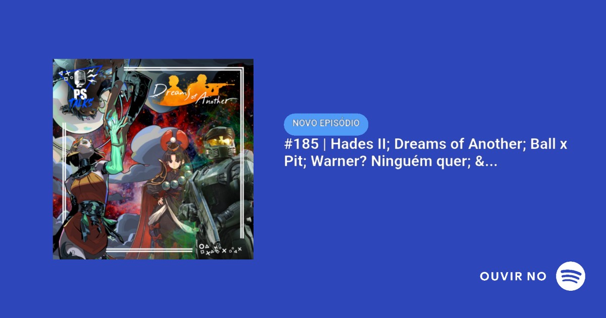 Enquanto a gente finaliza o episódio da semana que teve dois assuntos bem legais, aproveitem pra ouvir os dois últimos: 

# 185 - open.spotify.com/episode/0BckIF…

# 186 - open.spotify.com/episode/5ALR4I…