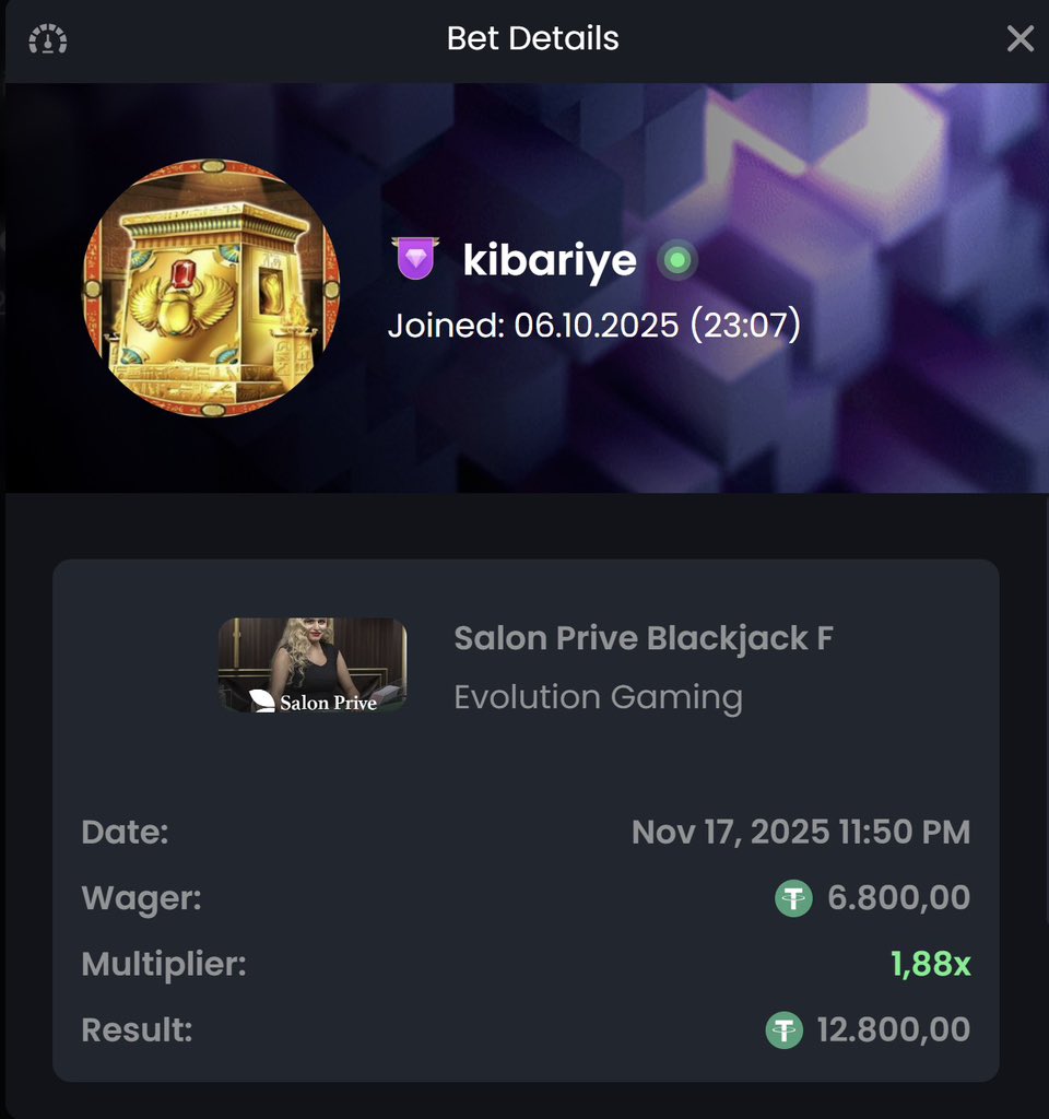 usecodenight's tweet image. 😱What a crazy run!😱

🥳Big congrats to user "Kibariye" for his wins!

🤩Thanks for choosing code "night"!
🎰🎰MOST LUCKY CODE AROUND🎰🎰