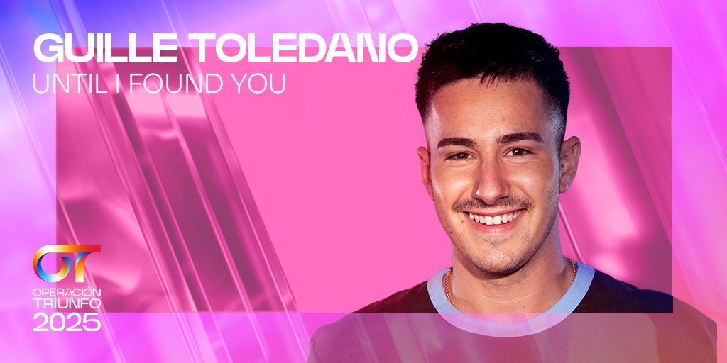 OT_Oficial's tweet image. 📦🎶 Guille Toledano cantará “Until I found you” de Stephen Sanchez 👉🏻 youtu.be/lKsZESVLYPE  #OTDirecto18N 💙✨