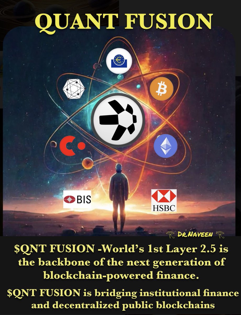 naveenk16300938's tweet image. $QNT - Future of Finance..
#overledger #QuantFusion