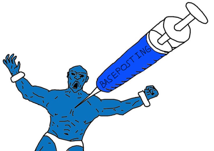 DegenOnBase_'s tweet image. All i do is basepost and stay based!