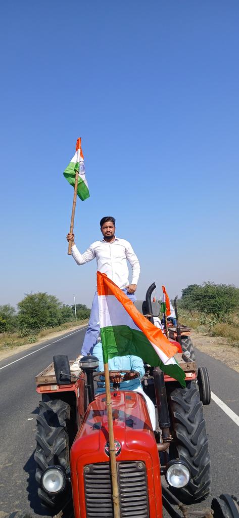 ahmedgardeji's tweet image. Bhai @RahulBhakar16 
पैदल मार्च डीडवाना