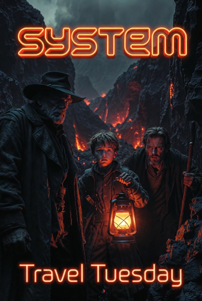 Hola01715308's tweet image. ‼️SYSTEM TRAVEL TUESDAY‼️

#SYSTEMActivities

‼️Theme:  JULES VERNES TRAVELS‼️

🔥must be the most exiting travels of all…exploring the unknown. Fantasize about what may be out there and about entering other worlds…QT and share your most creative fantasy travels‼️

‼️Let your…