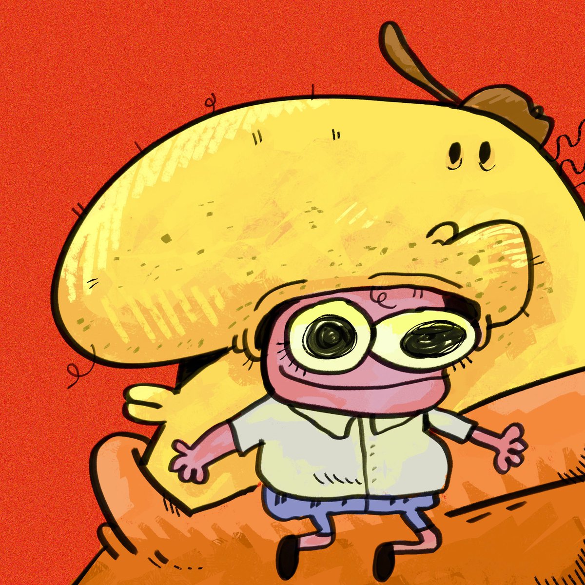 friend in your face #smilingfriends