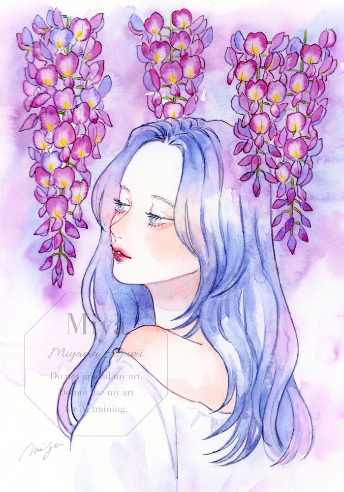 イラスト集を作りました📗
タイトルは色が咲くという想いを込めて
「 Bloom Colors」です💐

近年の水彩イラストをまとめました
#透明水彩 #コミティア #COMITIA154
