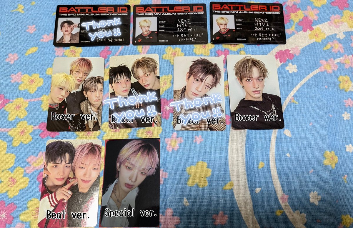 BDM トモヤ NEXZ 限定 トレカ BEAT BOXER NEXZ Beat-Boxer トモヤ HMV