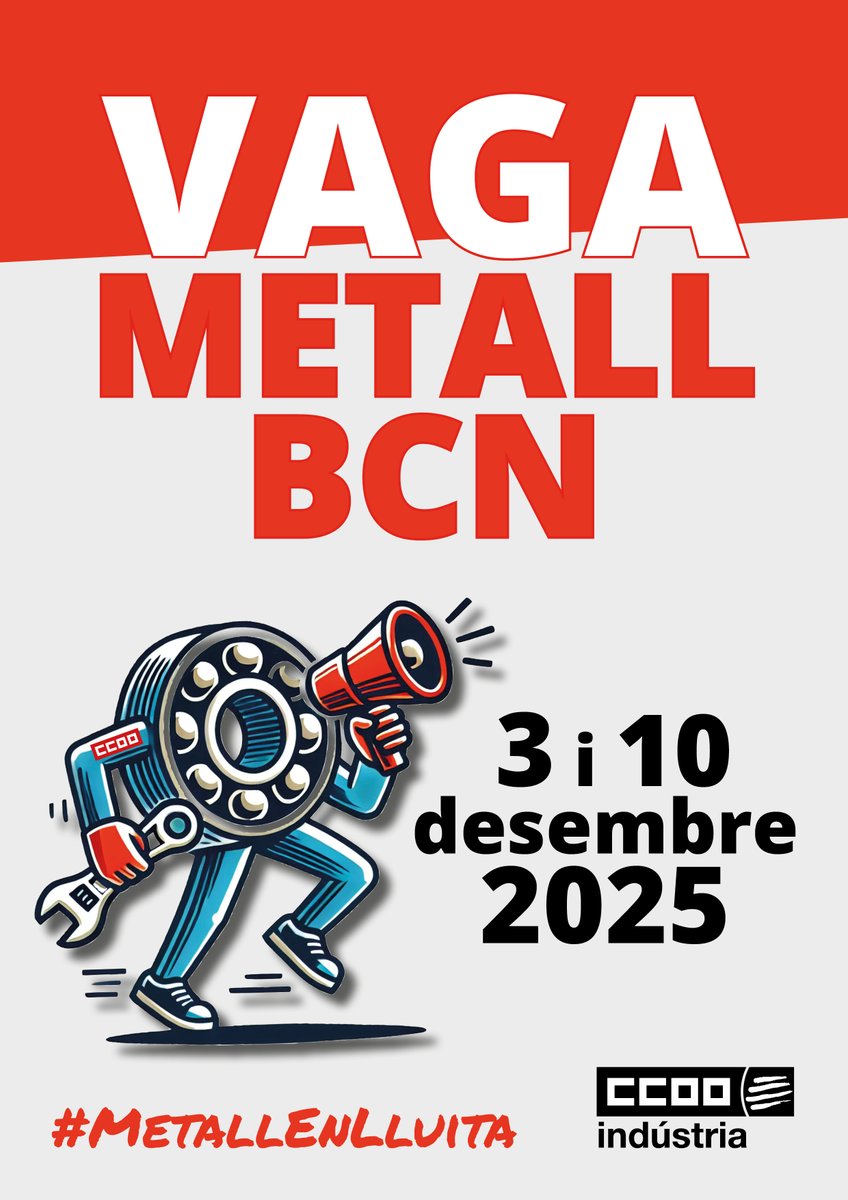 CCOO Indústria Catalunya tweet media