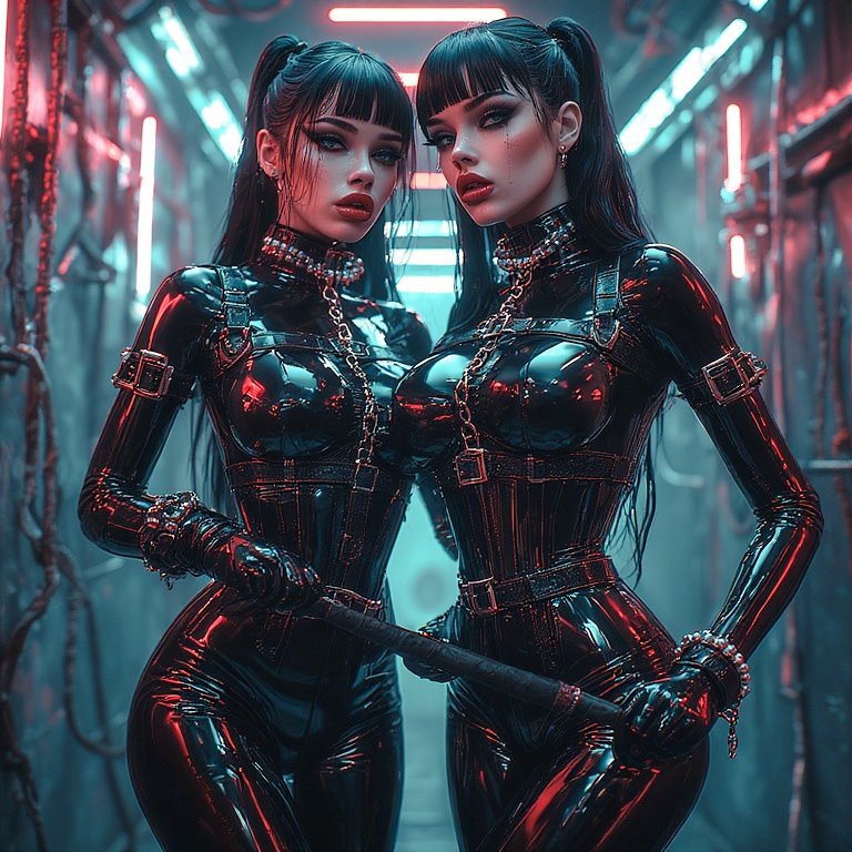 TimTob85's tweet photo. "Wanna play?"

#latex #fetish #goddess #mistress #dominatrix #ai #aiart #digitalart #beautiful #kink https://t.co/fwpC60T52e
