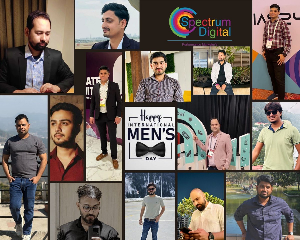 Spectrum_Digit's tweet image. Celebrating the strength, resilience, and dedication of the incredible men at Spectrum Digital.

Your passion and integrity make a true impact every day.

Happy International Men’s Day! 💙🙌

#MensDayCelebration #TeamSpectrum