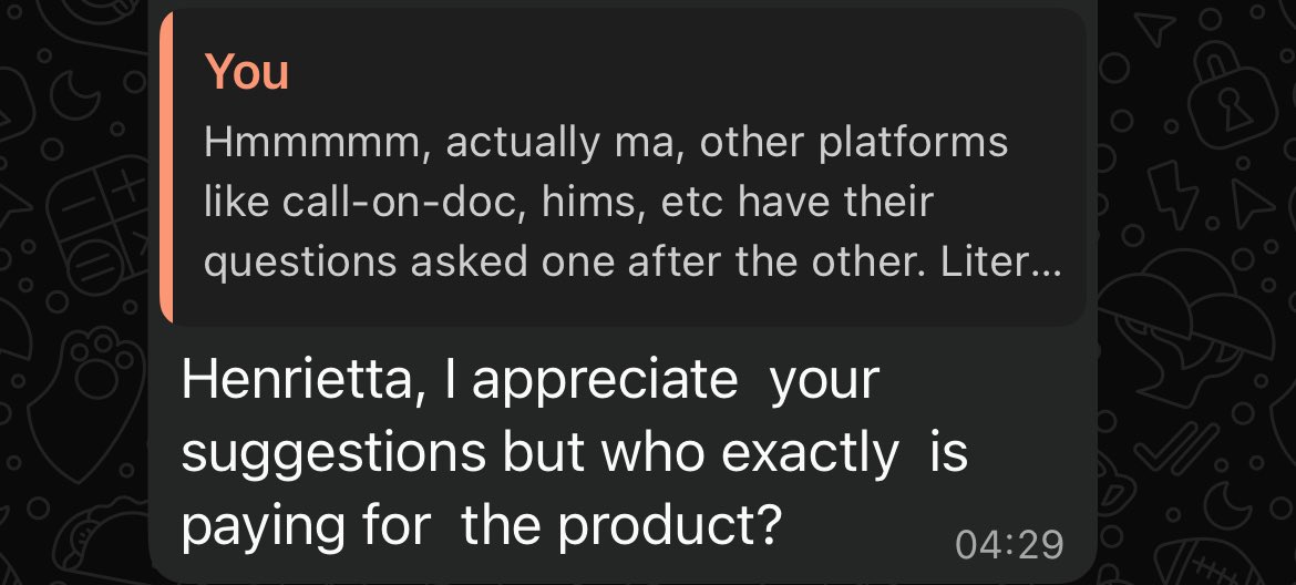 Henrietta_bby's tweet image. Stakeholder said this, everywhere blurrrrrrrr.😩😂😔