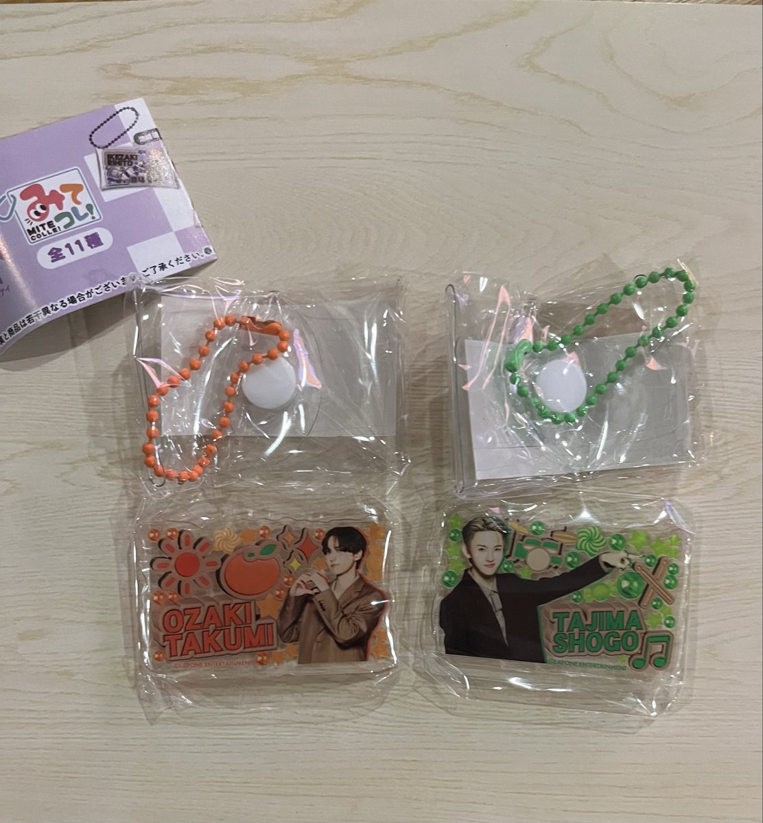 INI カプセルトイ 11人組グローバルボーイズグループ『INI』の『みてコレ！』がカプセル