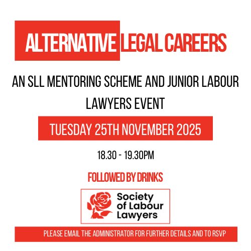 Society of Labour Lawyers tweet media