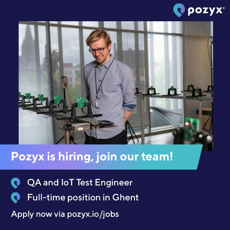 pozyxLabs's tweet image. We’re Hiring: QA &amp;amp; IoT Test Engineer (Ghent, Belgium)

📍 Location: Ghent, Belgium
👤 Experience: Junior or Medior
🌍 Hybrid work environment

Interested or know someone who might be?
More info: eu1.hubs.ly/H0pKwN-0 

#Ghent #TestEngineer #QAEngineer #IoT #Cypress #TechJobs