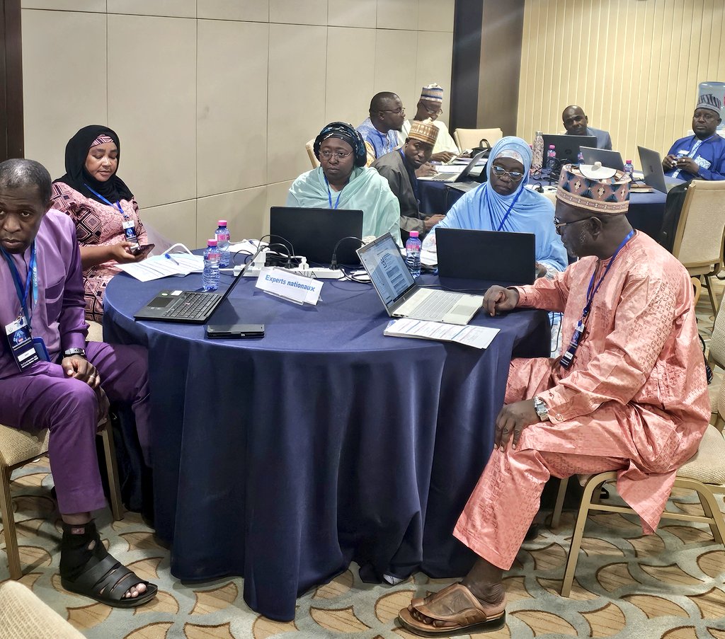 barryrodB's tweet photo. #Niamey 🇮🇳. #JEE day 2. On the agenda today 7 domains to be analyzed. Among them immunization. "About 4 xof billions have been mobilized at national level by the high level national authorities to strengthen this important pilar in 2022", said Dr Dembo, during an activity called "Mobilisation Presidentielle". A successful activity to be considered as a best practice that needs to be encourage/renewed. This is a proof that national/local resource mobilisation activities to support health sector are possible. @WHOAFRO @FAO.