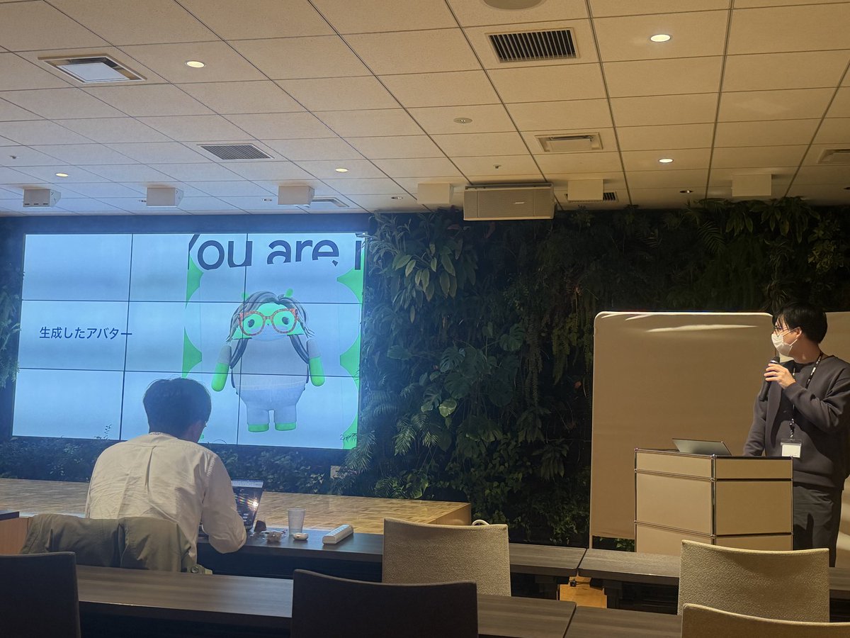 techpr_d_m2_sh's tweet image. 完成〜888....
柴田さんに似ている！
#dmmtech #sansan_dmm_android #androidify