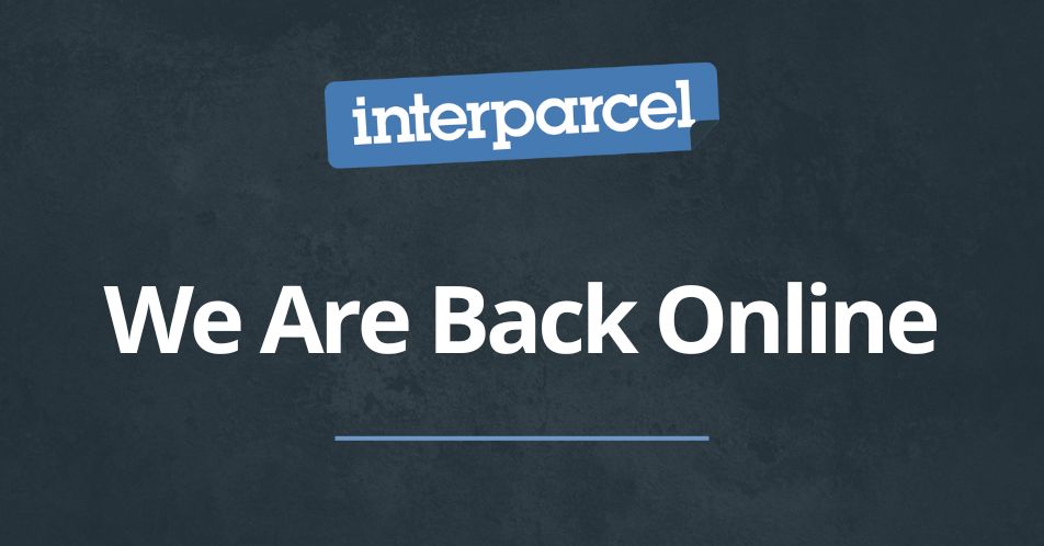interparcel's tweet image. Good news - our website and phone lines are now fully back online. The provider issue has been fixed, and services are operating as usual.
Thanks for bearing with us while we got this resolved.