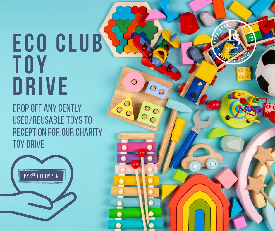 ♻️ Our Eco Club is on a mission to spread joy and reduce waste! We’re collecting gently used toys to donate to local charities, and we’d love your support. Donations can be dropped off at Reception during school hours until Tuesday 3rd December.
<a href="/GreenshawTrust/">Greenshaw Learning Trust</a>