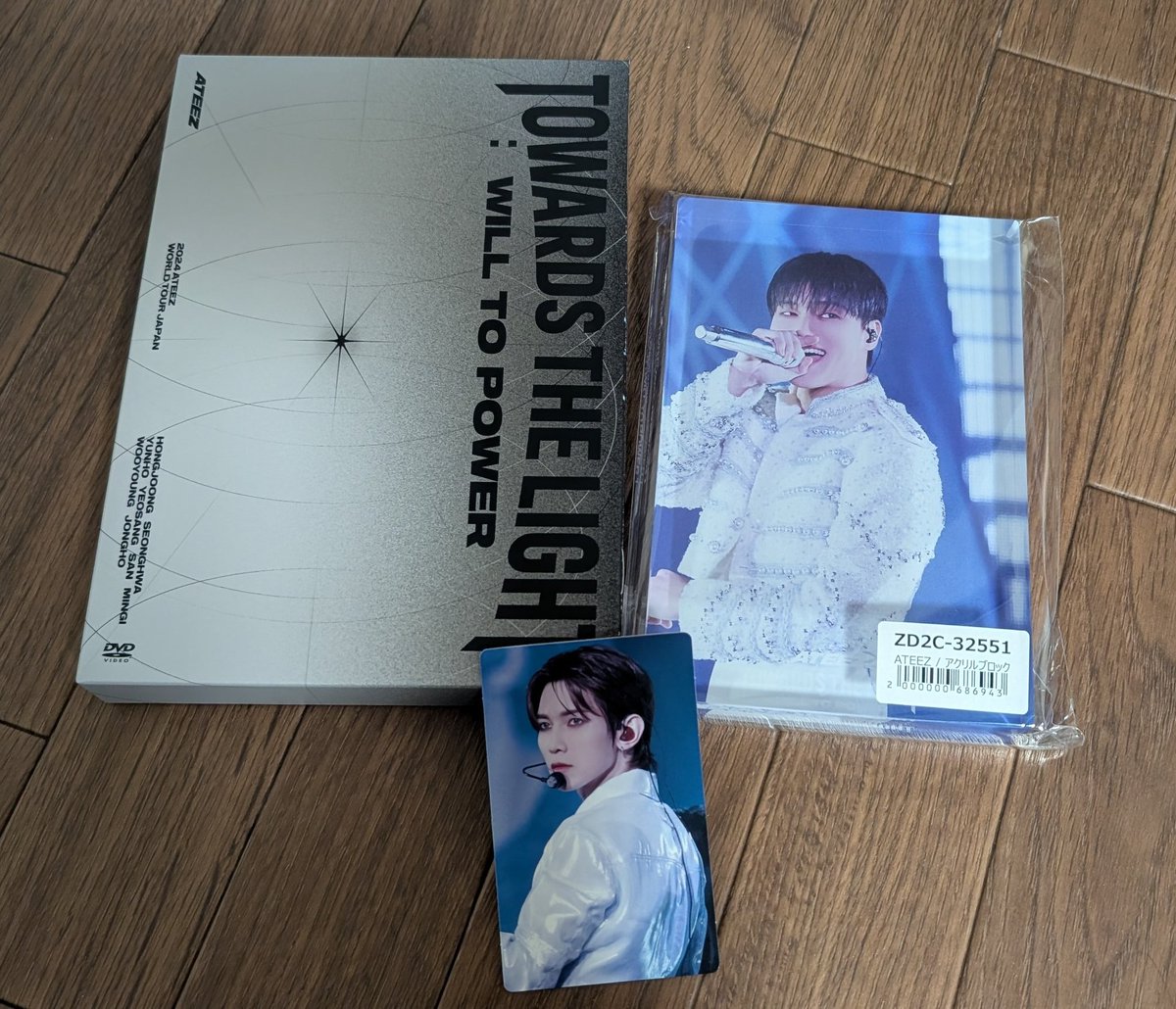 ATEEZ ホンジュン アクリルブロック ATINY盤 FC ATEEZ ホンジュン アクリルブロック ATINY盤 FC ATEEZ アクリル