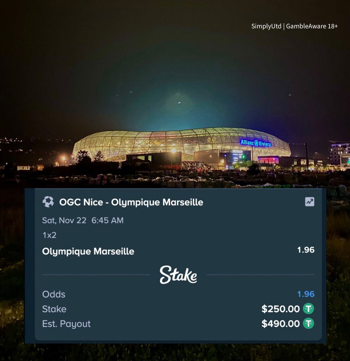 🚨 Nice v Marseille 

⚽️ Prediction: Marseille Win ‼️