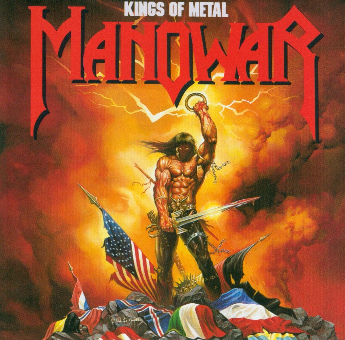 MetalGuardianes's tweet photo. El 18 de Noviembre de 1988, hace 37 años, 🇺🇸 Manowar lanzaba su sexto álbum de estudio "Kings Of Metal", uno de los mejores discos de la Historia 🤘🤘🤘
#Efemeride #18Nov #Manowar #KingsOfMetal
https://t.co/VInBwZBsk4 https://t.co/O6YiQJ1YEL