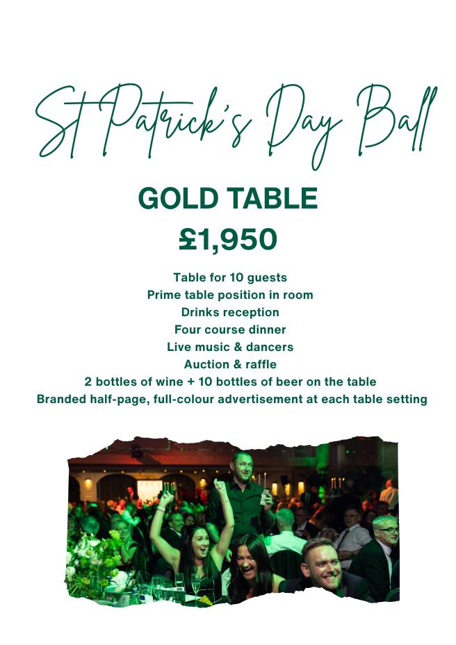 FreaCommunity's tweet image. Only 7 tables left for the 2026 Fréa St Patrick’s Day Ball! 

☘️ Join us on 7 March at Mercure Manchester Piccadilly for a spectacular black-tie night of music, dance &amp;amp; entertainment.

Sponsorship opportunities also available. Tables and sponsorship:
📧 dorothy.lynch@frea.org.uk