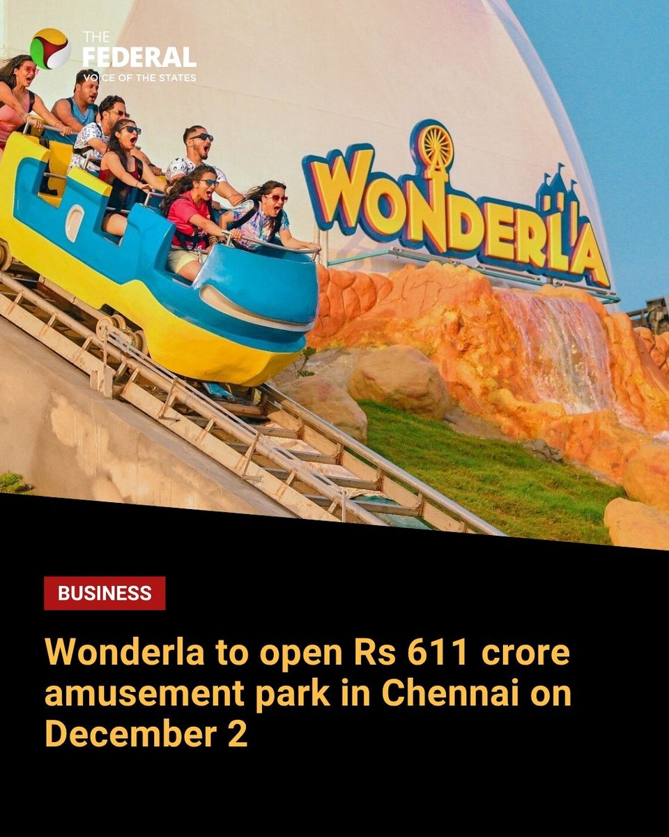 TheFederal_News's tweet image. The company said the site incorporates heat-mitigation elements, including shaded corridors, stone-based structures and indigenous landscaping, writes @vijaysrinivas28.

Read more: thefederal.com/category/state…

#Wonderla #AmusementParks #ThemeParks #Chennai #WonderlaChennai