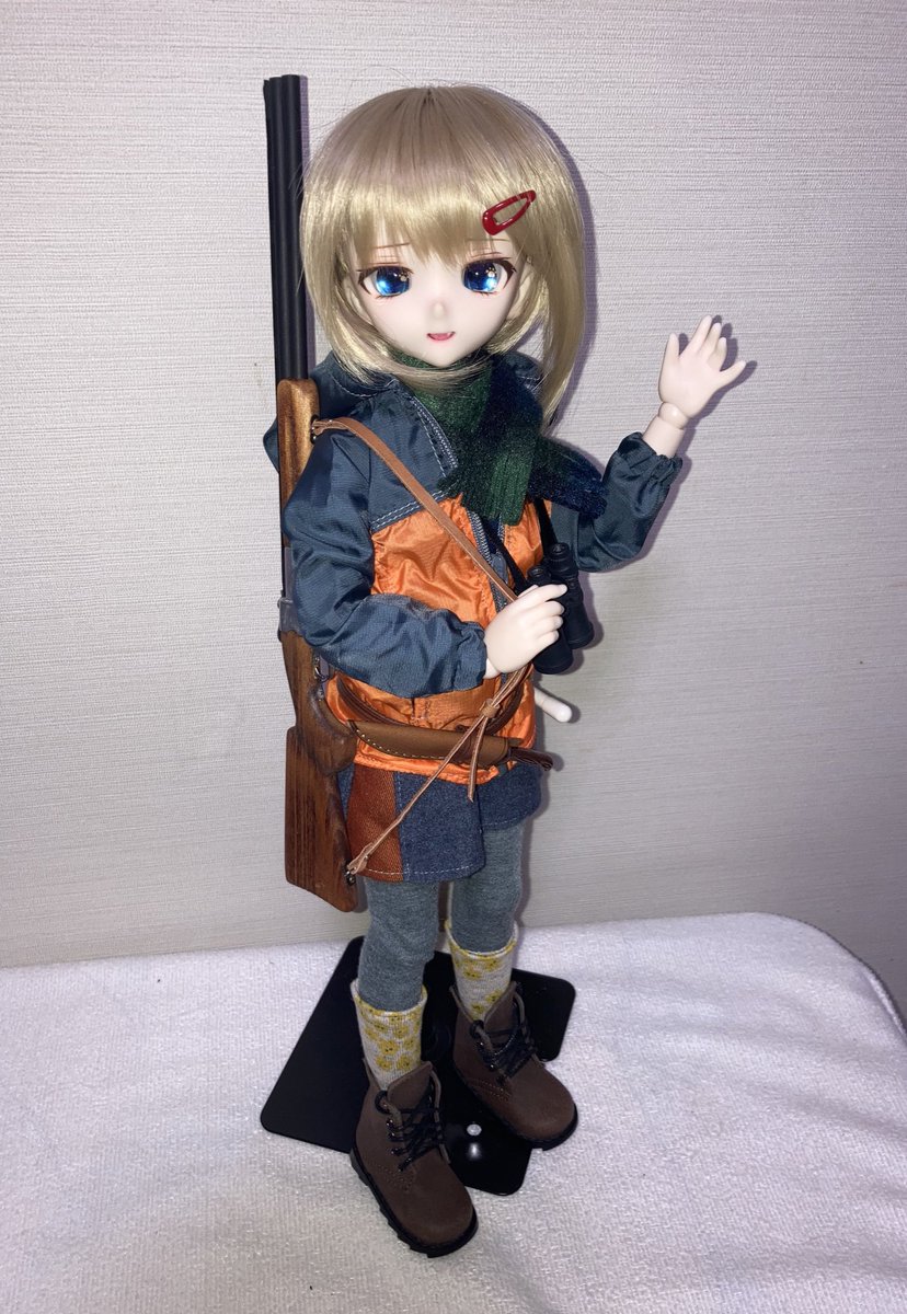 nandenoracoon's tweet image. 楽しい楽しい狩猟期間がきた！
いよいよ明日、初カモ猟に出ます！
楓も出猟準備万全です😆

楓「へっへ〜遂にこの時期が来たじぇ！待ってろよ〜獲物たち😁」

柚寧「姉うえ！御武運を〜👋カルガモ食べたいよぅ！エマ姉ぇはキジ食べたいって！」