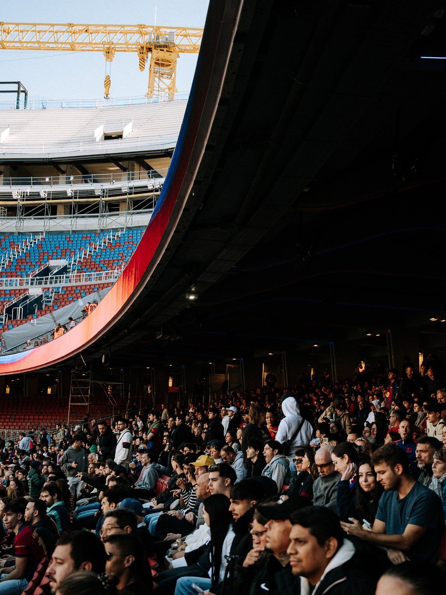 LightViewX's tweet image. Spotify Camp Nou in all its Glory🥶