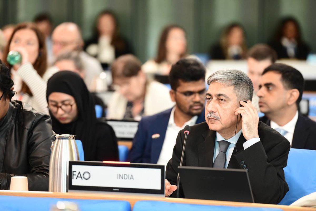 MoHFW_INDIA's tweet photo. #HealthForAll
India Re-Elected to Codex Executive Committee; Secures Unanimous Mandate for Collaborative Global Food Governance
India Reaffirms Collaborative Leadership at CAC48: Focus on Efficiency, Data, and Equitable Standard
https://t.co/JuPH7OpwDM https://t.co/1PdwtjksKH