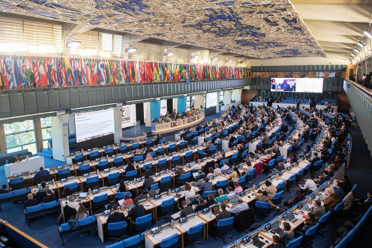 MoHFW_INDIA's tweet photo. #HealthForAll
India Re-Elected to Codex Executive Committee; Secures Unanimous Mandate for Collaborative Global Food Governance
India Reaffirms Collaborative Leadership at CAC48: Focus on Efficiency, Data, and Equitable Standard
https://t.co/JuPH7OpwDM https://t.co/1PdwtjksKH