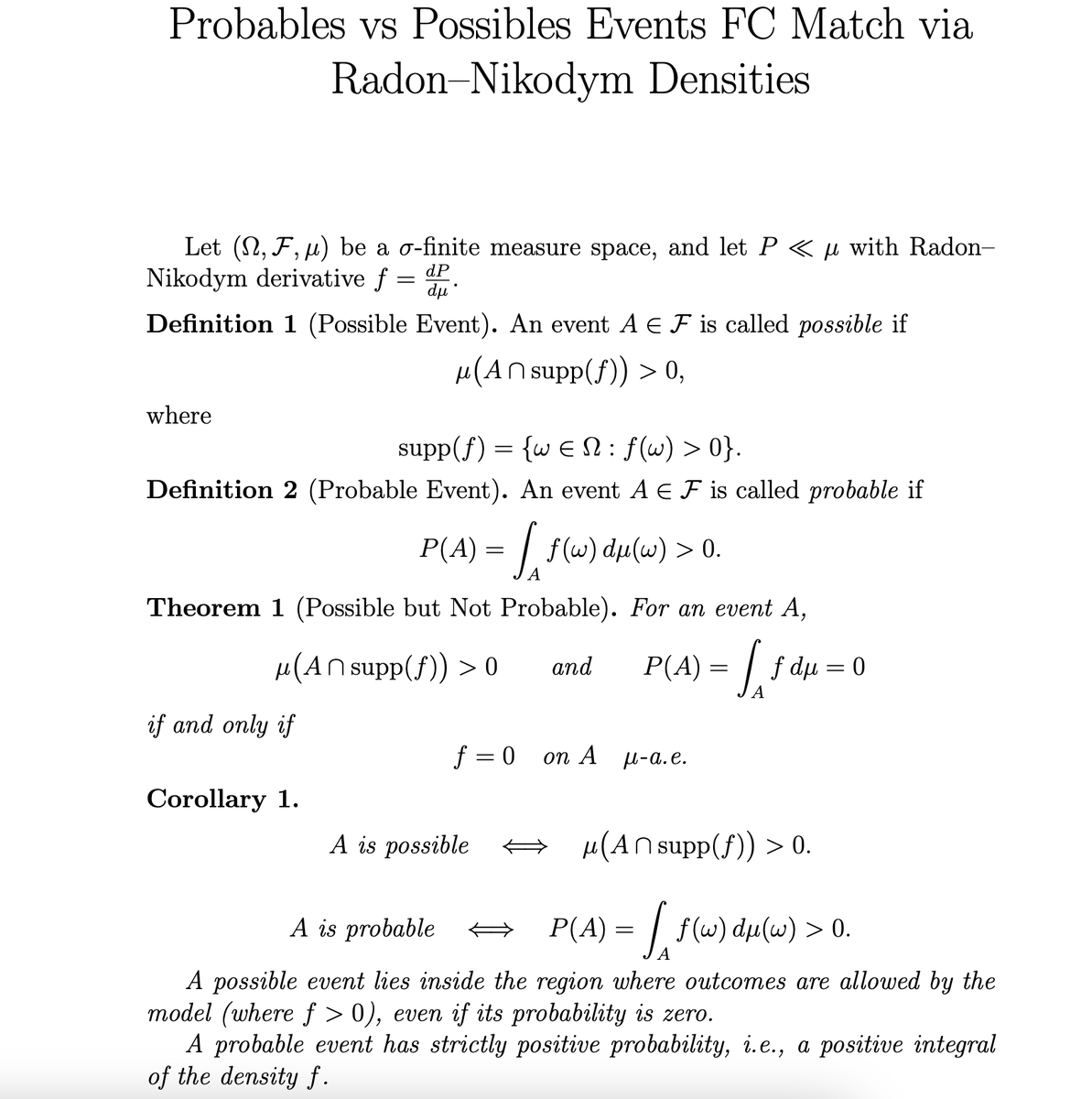 ppushp7's tweet image. Unusual team combinations have popped up across FC cricket, but nothing beats a good old &quot;𝐏𝐫𝐨𝐛𝐚𝐛𝐥𝐞𝐬 𝐯 𝐏𝐨𝐬𝐬𝐢𝐛𝐥𝐞𝐬&quot; clash; it instantly brings back memories of measure theory class and Radon–Nikodym densities 
#CricketTwitter #Mathematics #MeasureTheory