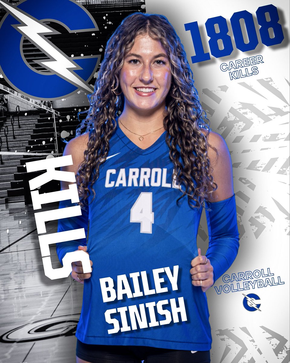 Carroll Volleyball tweet media