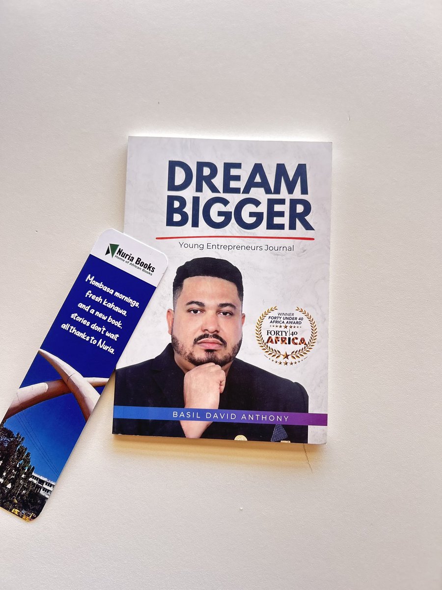 NuriaBooks's tweet photo. Dream Bigger by Basil David Anthony 

The book emphasises the necessity of harnessing one’s potential and profiting from their vision.

Ksh-899

📍Links Arcade first floor-Nyali,Mombasa
0712295414 https://t.co/Jv2WIIklZW