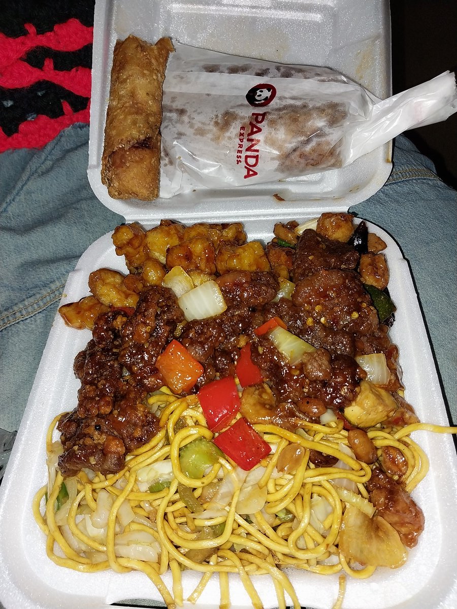 WaywardToadSage's tweet image. Oh glorious, #PandaExpress....you fed me well for a day. Let&apos;s see what I get next.