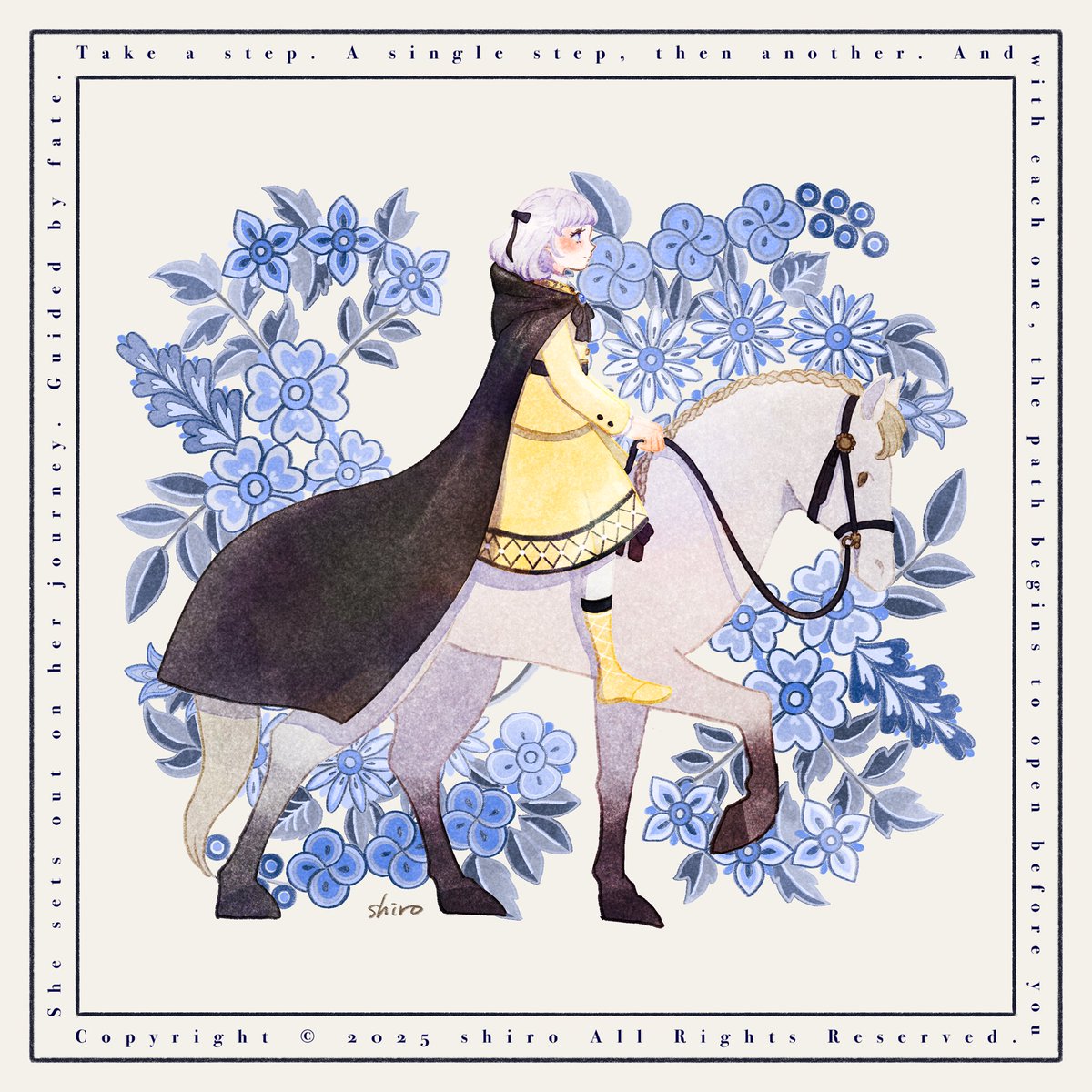 1歩を踏み出す。1歩。1歩。その1歩が、前へ進める。
Take a step. A single step, then another. And with each one, the path begins to open before you.