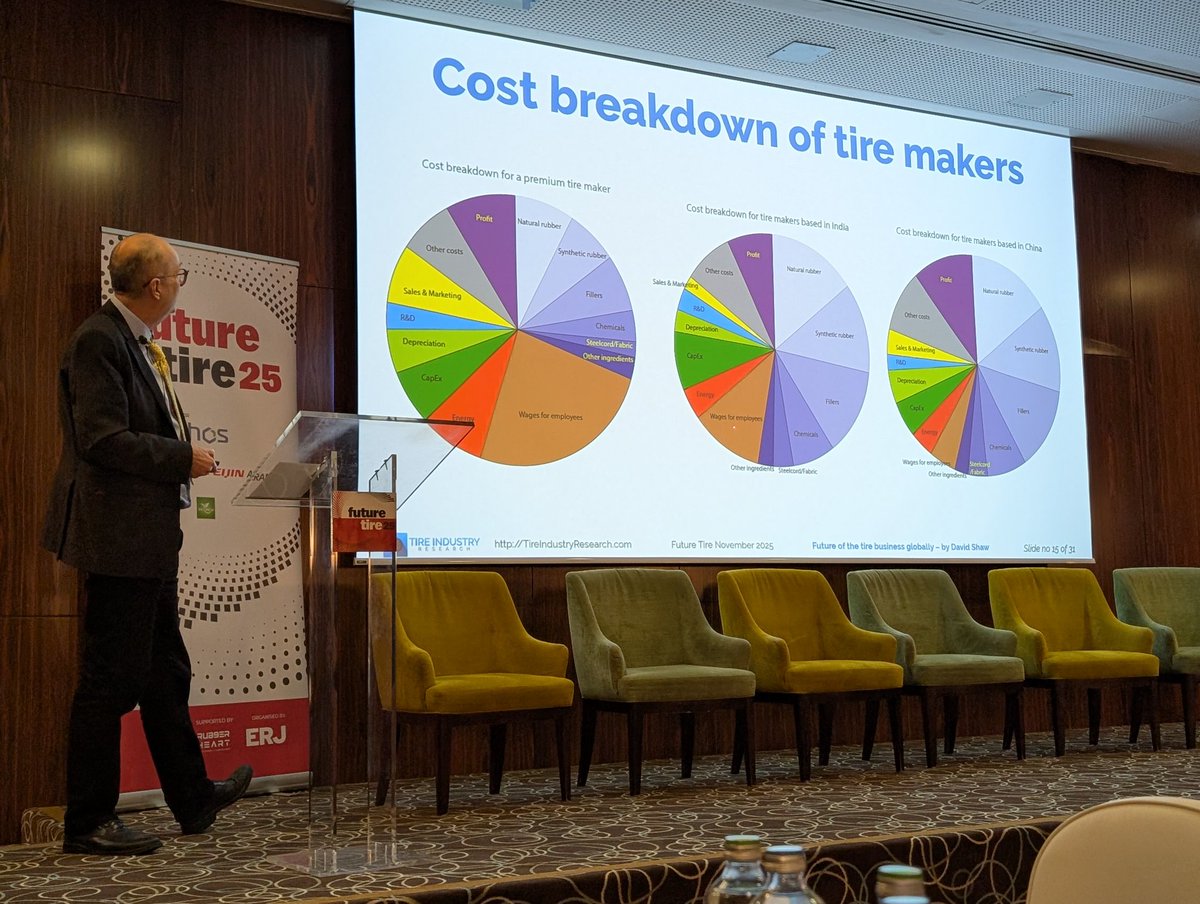 Excited to be talking about how simulation is being leveraged in materials development efforts for tires, and about <a href="/EnduricaLLC/">Endurica</a>'s new Evince service for raw materials suppliers in the rubber industry. #futuretire25 #ft2025 <a href="/therubberheart/">RUBBER HEART</a> <a href="/RubberJournal/">European Rubber Journal</a> #enduricaevince