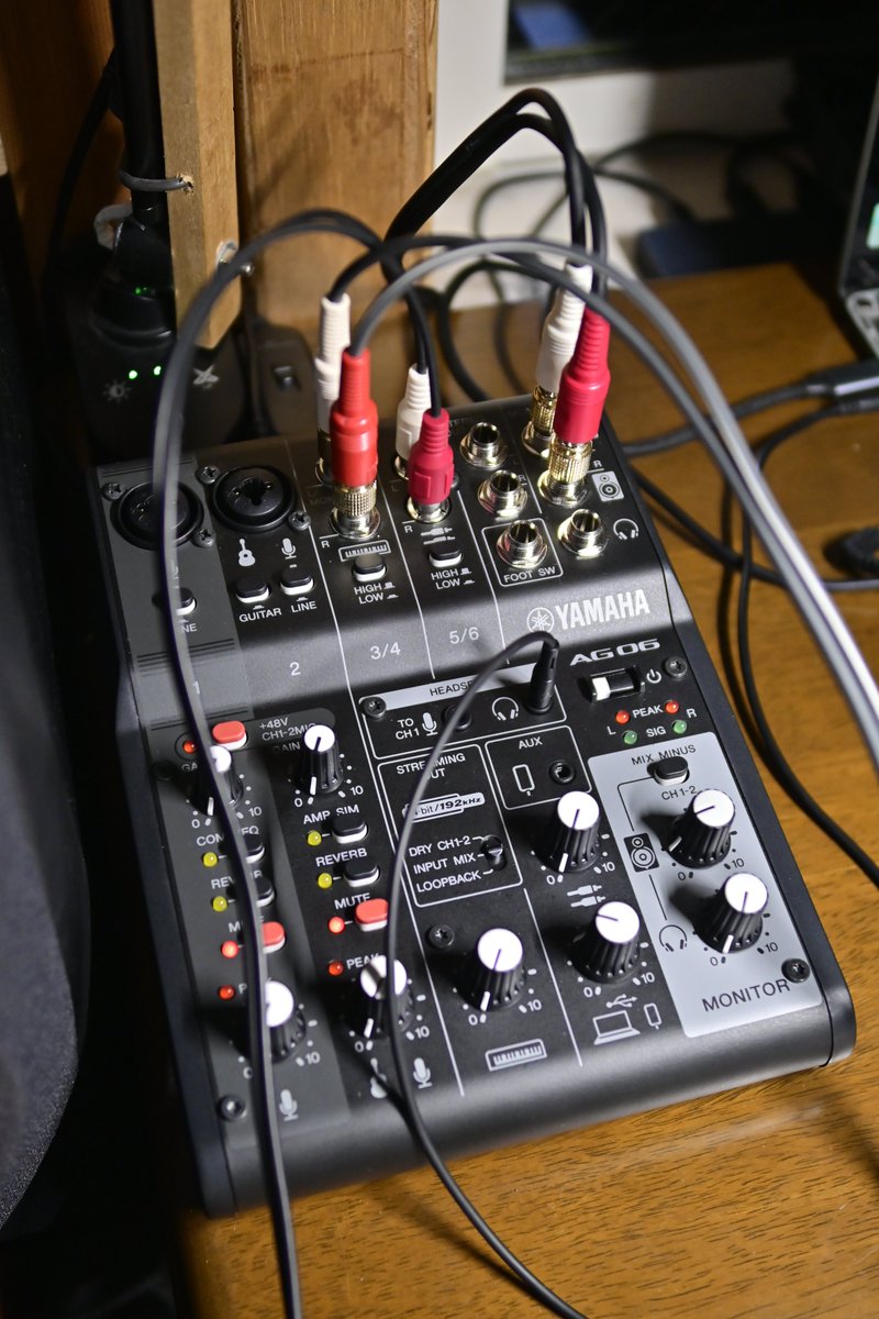 Project_AMTA's tweet image. やっぱ操作しやすすぎる
AG06 MK2まじでおすすめ