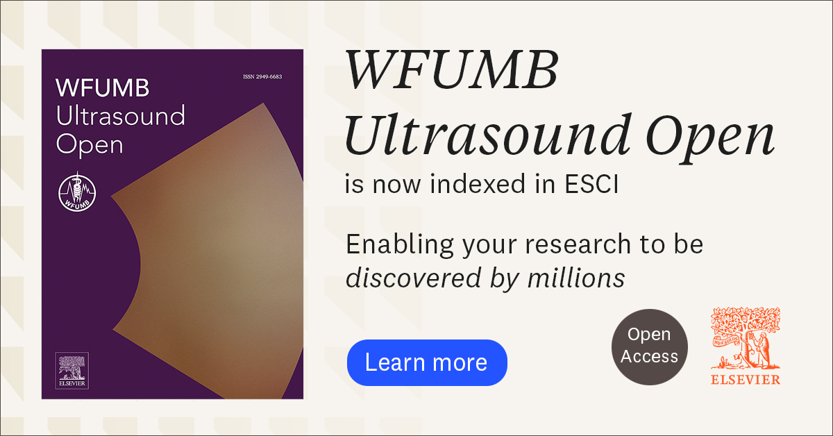 WFUMB is delighted to announce that WFUMB Ultrasound Open is now indexed in Web of Science, making your research discoverable by millions!
sciencedirect.com/journal/wfumb-…