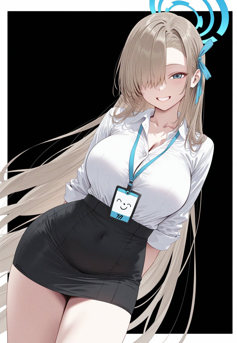 OL Asuna Ichinose / 一之瀬アスナ 🔵 
#ブルアカ #BlueArchive