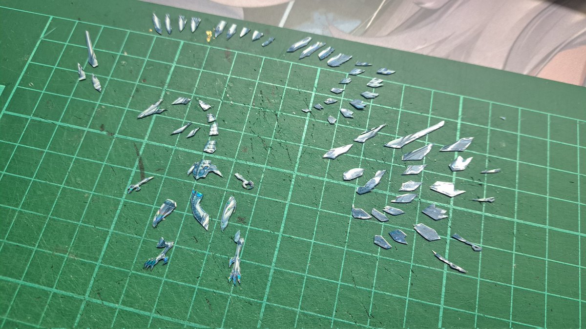 F5Hwn's tweet image. 卡雕注意事項：

平均分配零件是學好卡雕的第一關

#shadowbox  #yugiohmemes
#yugiohcollection #yugiohcard
#yugiohcollector #yugi #遊戲王
#卡牌 #卡雕 #紙模型 #模型