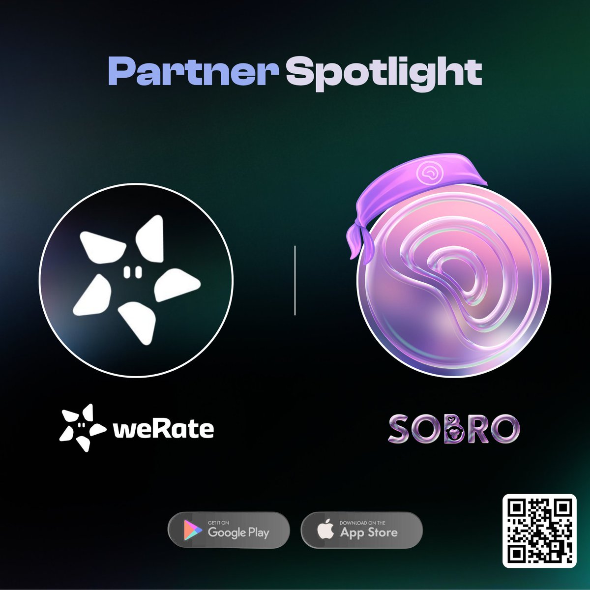 weRate_Official's tweet image. We’re teaming up to bring real, verified reviews to the @sobrodotxyz community. 💬

Grab your personal code, shared in the official Sobro Telegram, use it on get.werate.io to claim your extra credits and a custom Sobro trait!

⏳ Limited to the first 250 users.
