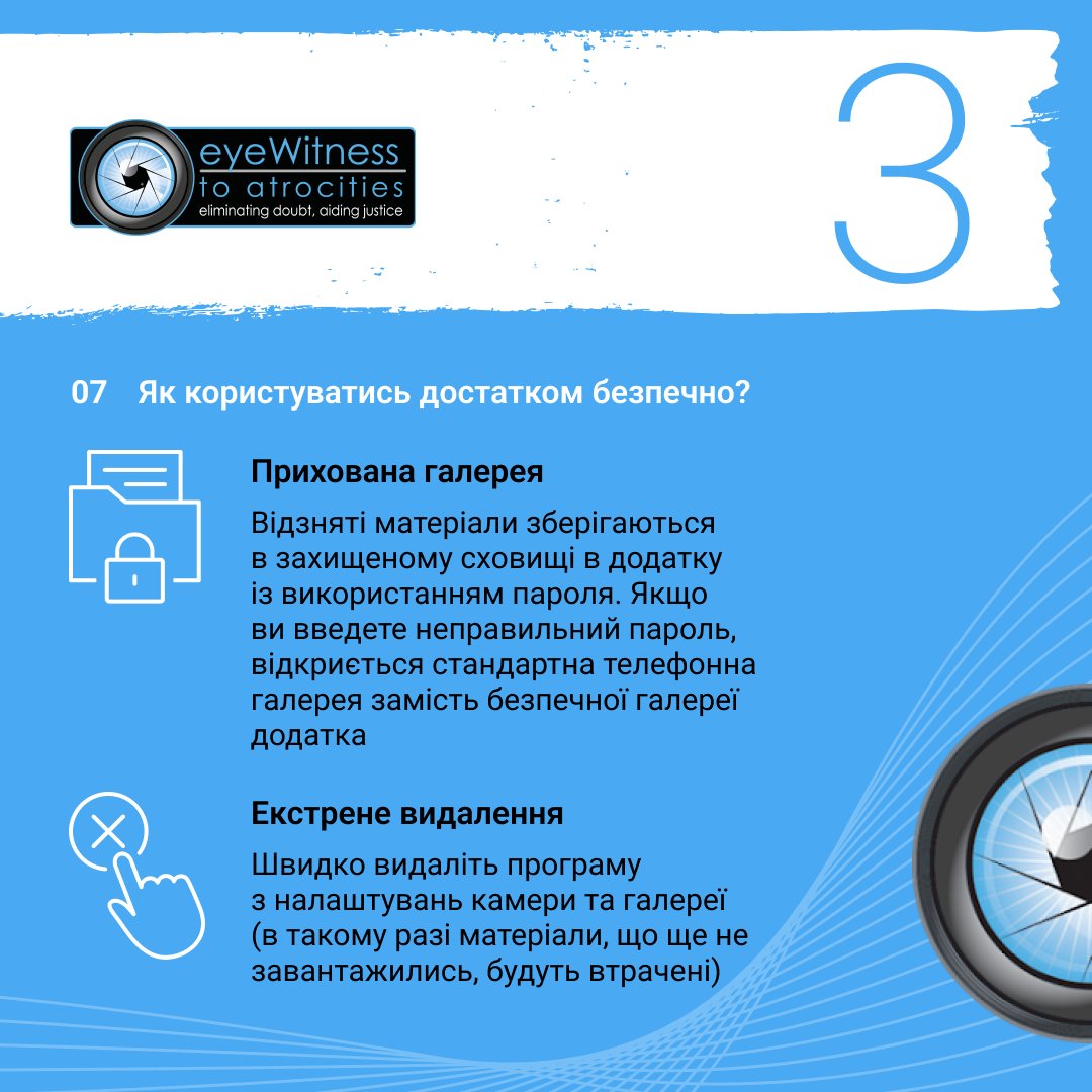 eyeWitness to Atrocities tweet media