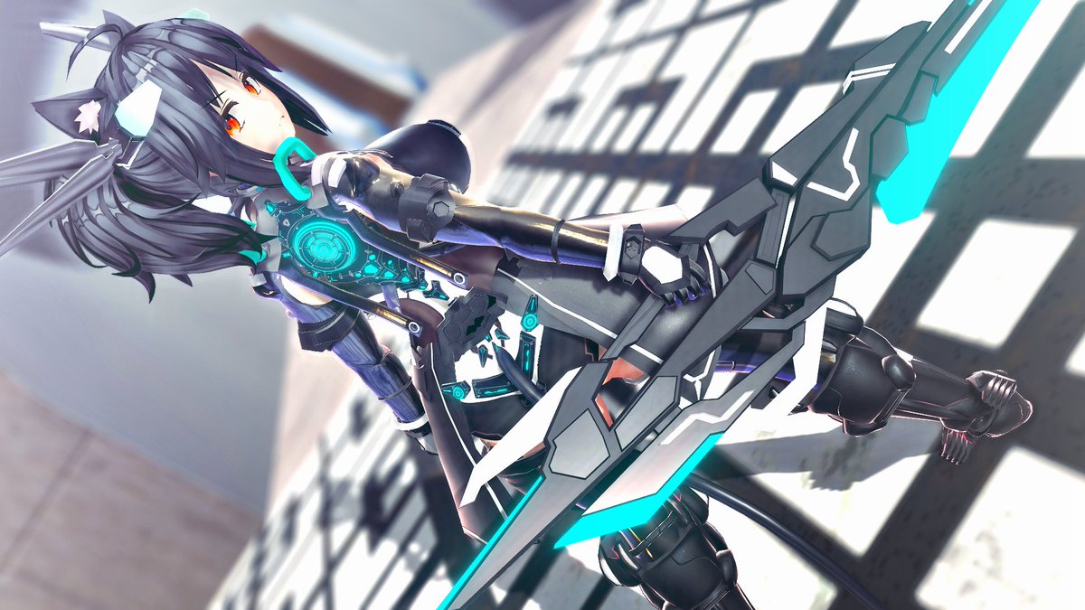 うちのこ変身ヒロインちゃんの勇姿 #COM3D2 