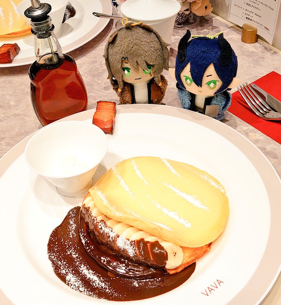 aina_tws's tweet photo. ようやくタイミングが合って久々に柚月さんと遊びました🙌わーい！
美味しいパンケーキ食べて、いっぱいお喋りして楽しかった〜✨🥺✨ https://t.co/BUKDECBE4c