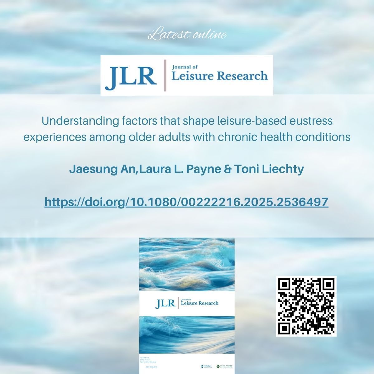 Journal of Leisure Research tweet media