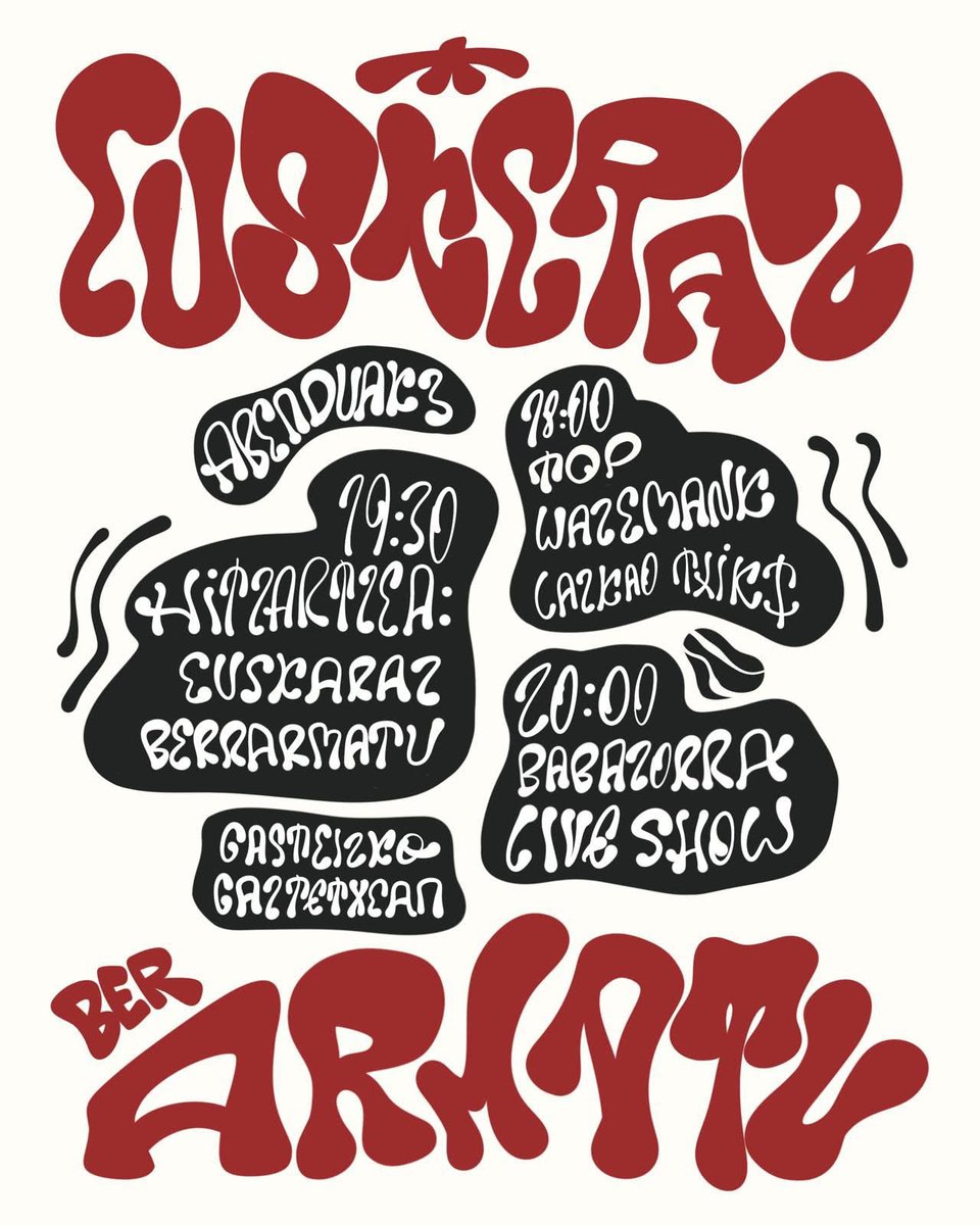 Gasteizko Gaztetxea euskaraz berrarmatuko da abenduaren 3an

Hala Bedi irratiko Babazorra saioak zuzeneko irratsaioa izango du Euskararen Egunean Gasteizko Gaztetxeak antolatutako egitarauan

halabedi.eus/en/gasteizko-g…