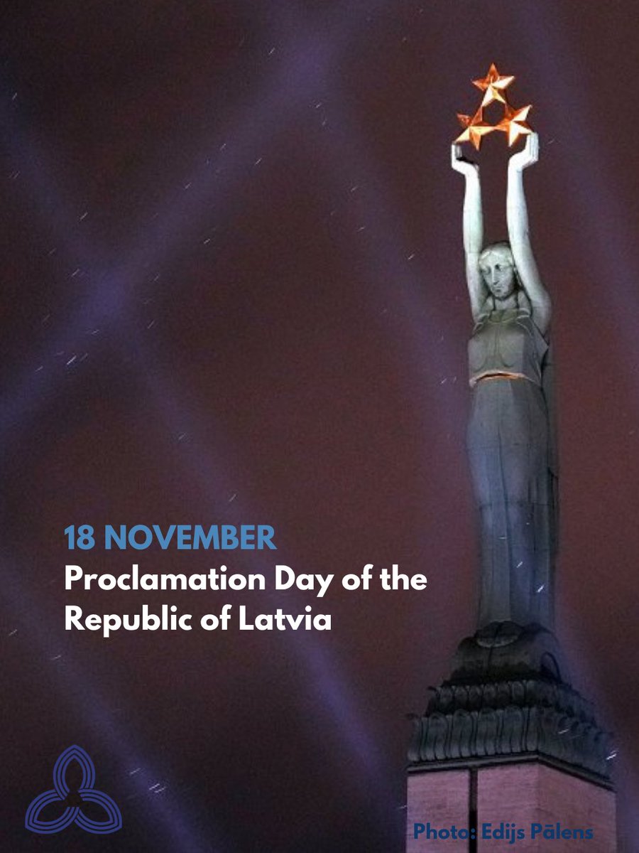 🇱🇻Congratulations to Latvia and its people on this annual celebration!

#18november #latvia #independence #sovereignity