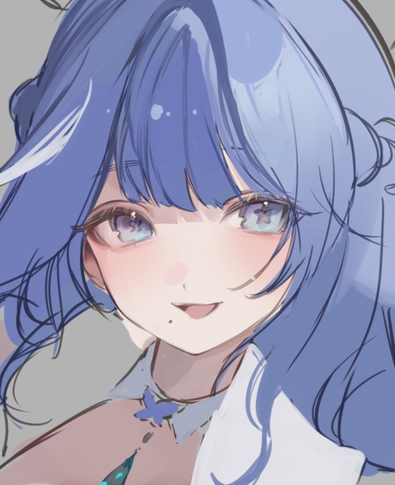 was drawing this for a friend and my pc just turned off and won’t turn back on ..😨 at least i got a screenshot though